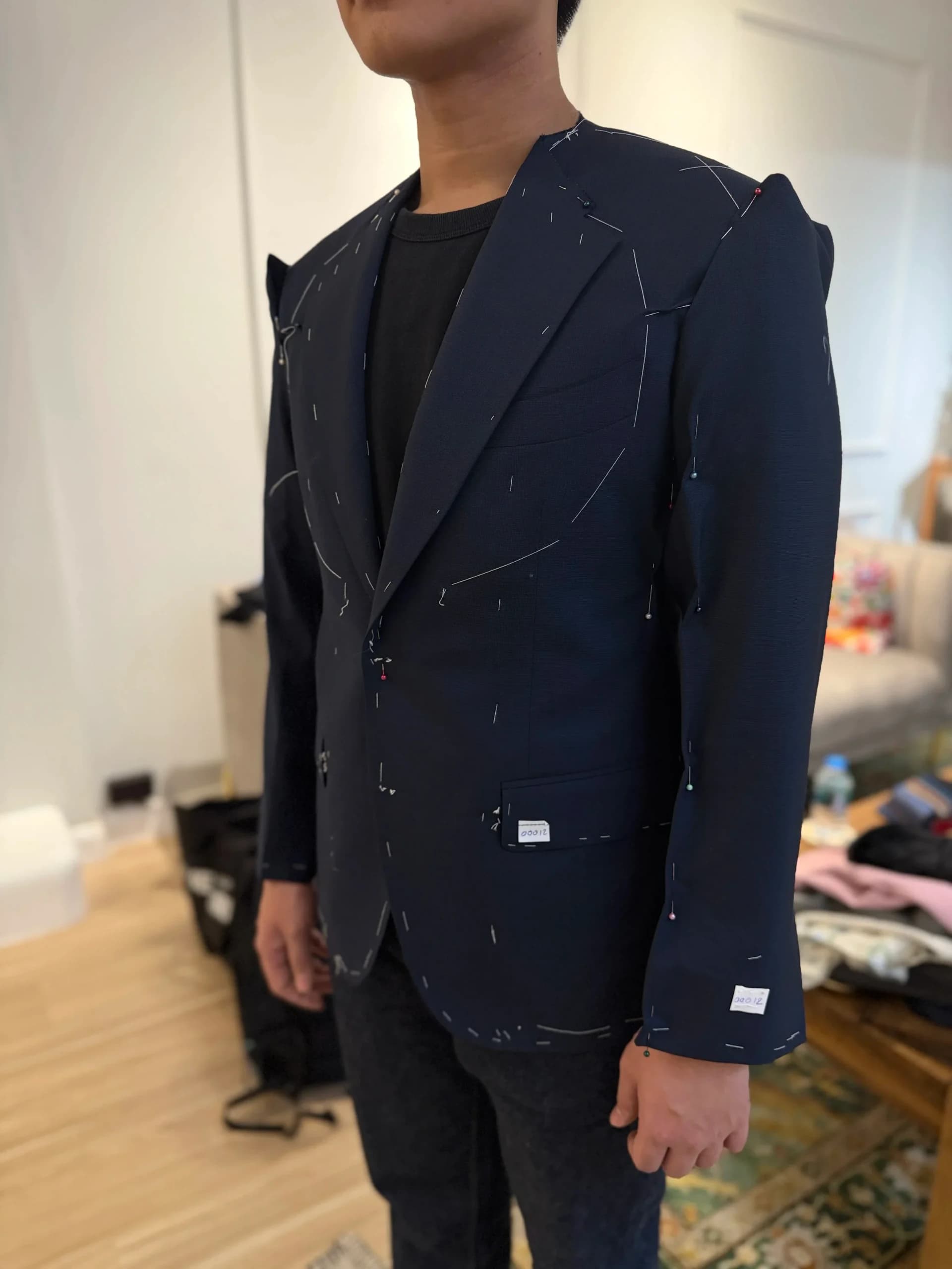 Flannel bespoke winter suit by Endel Tailor Bangkok