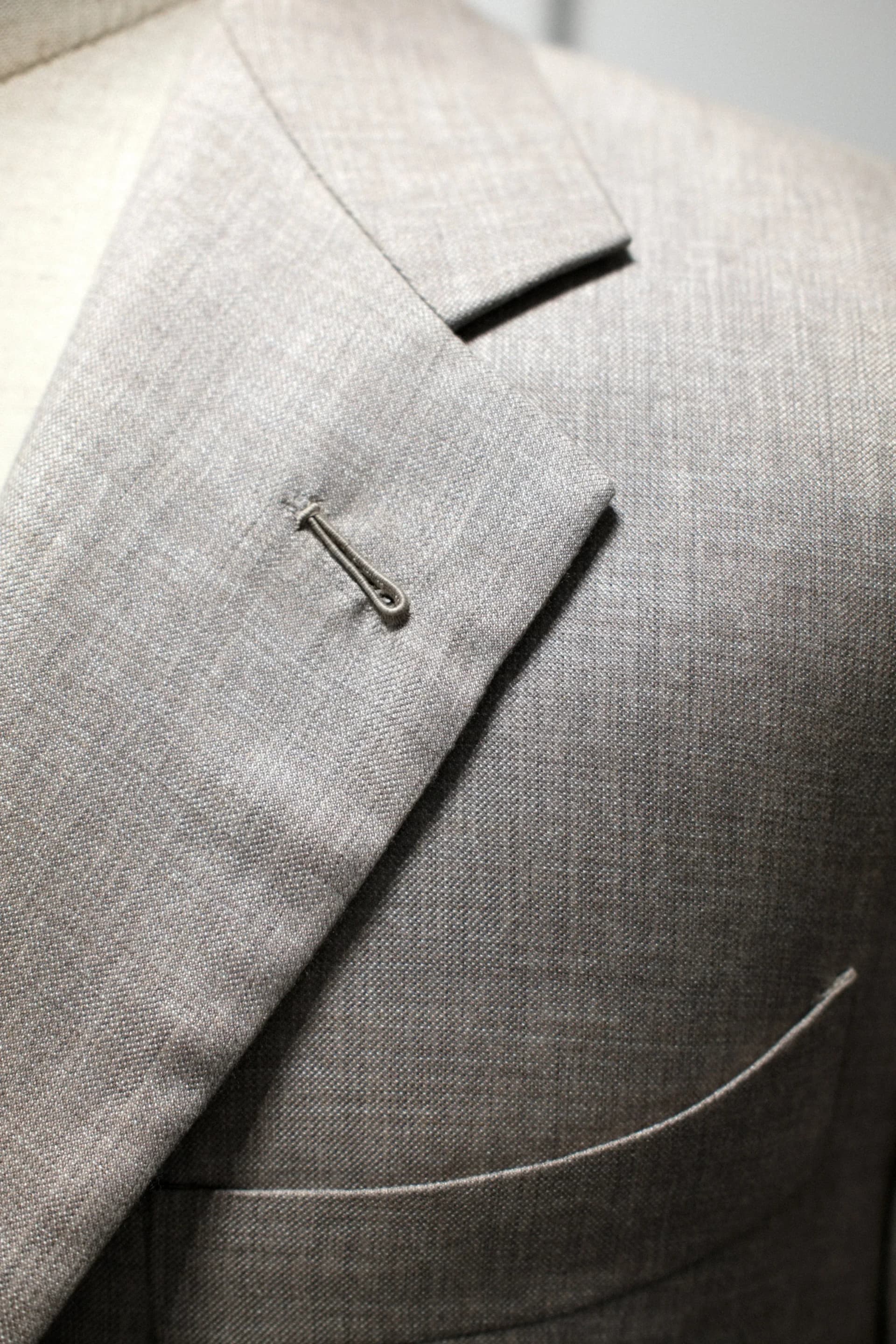 Bespoke gray wool two-piece suit by Endel Tailor Bangkok