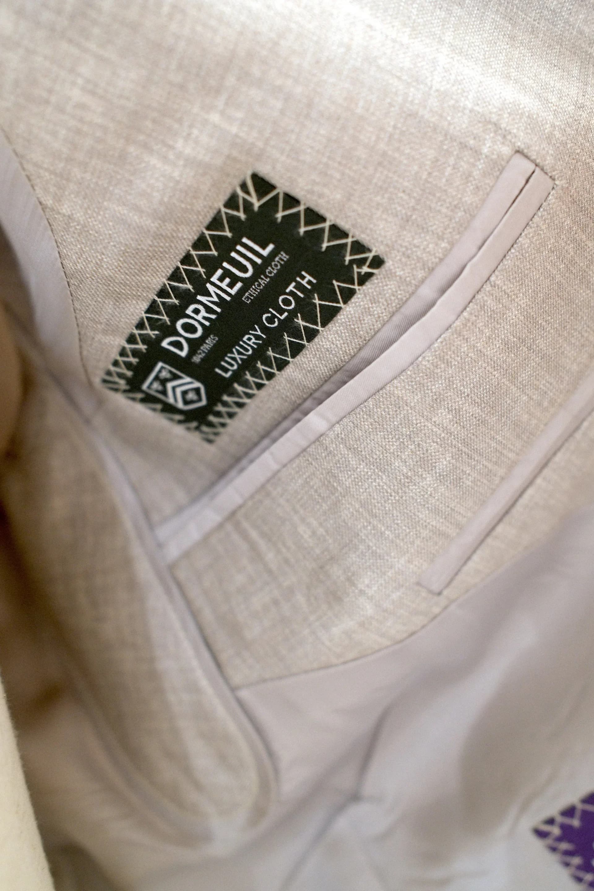 Charcoal bespoke business suit tailored in Bangkok