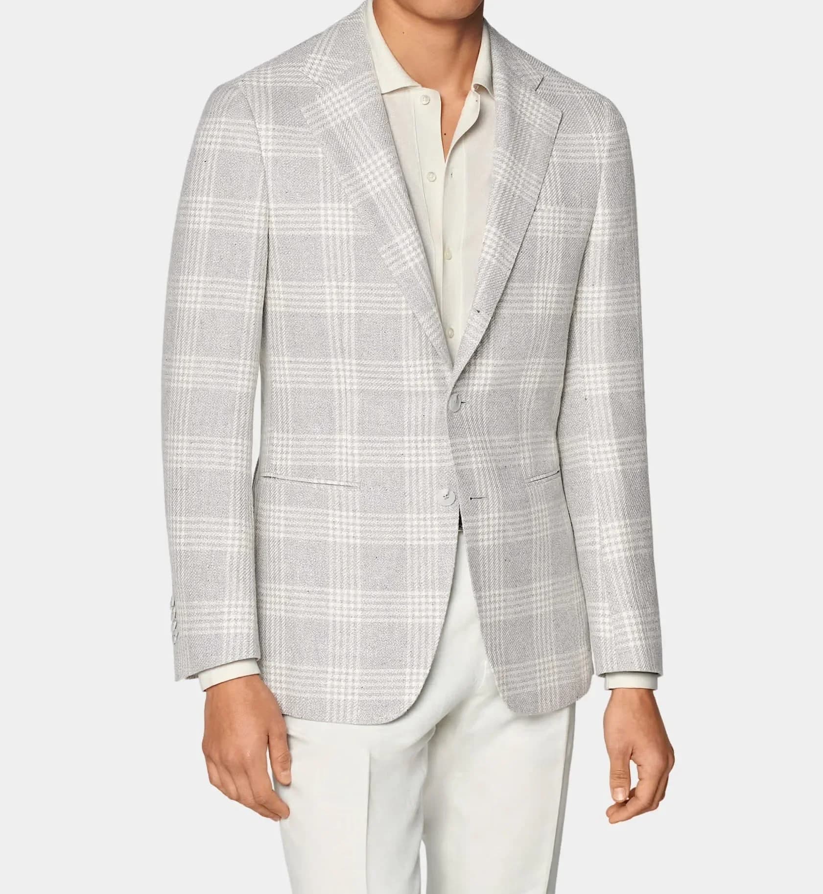 2-piece suit with European linen
